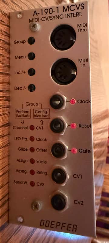 Doepfer A-190 MIDI CV / Sync Interface 2010s - Silver image 1