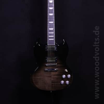 Epiphone SG Modern Figured 2020 - 2025 - Trans Black Fade image 1