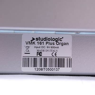 Studiologic VMK-161 61-Key Waterfall Action MIDI Controller Keyboard with Case image 9