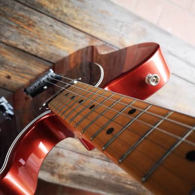 2021 Fender Player Plus Telecaster w/ Maple Fretboard and Fishman Piezo Bridge - Aged Candy Apple Red image 8