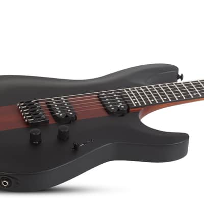 Schecter C-1 Rob Scallon Satin Dark Roast image 3