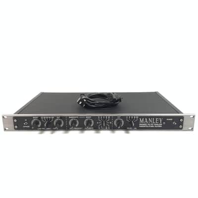 Manley Labs Manley Enhanced Mono Pultec EQP-1A 2017 Black TGHM image 1
