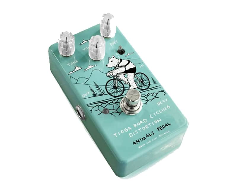 ANIMALSPEDAL TIOGA ROAD CYCLING ディストーション New Tioga Road Cycling Distortion Pedal by Animals - Premier Guitar