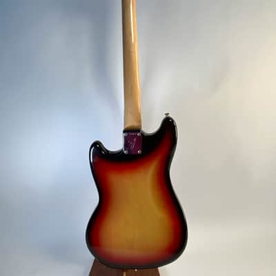 1972 Fender Mustang Sunburst — OHSC, BEAUTIFUL Mastery Bridge Upgrade (Original Bridge Included) image 8
