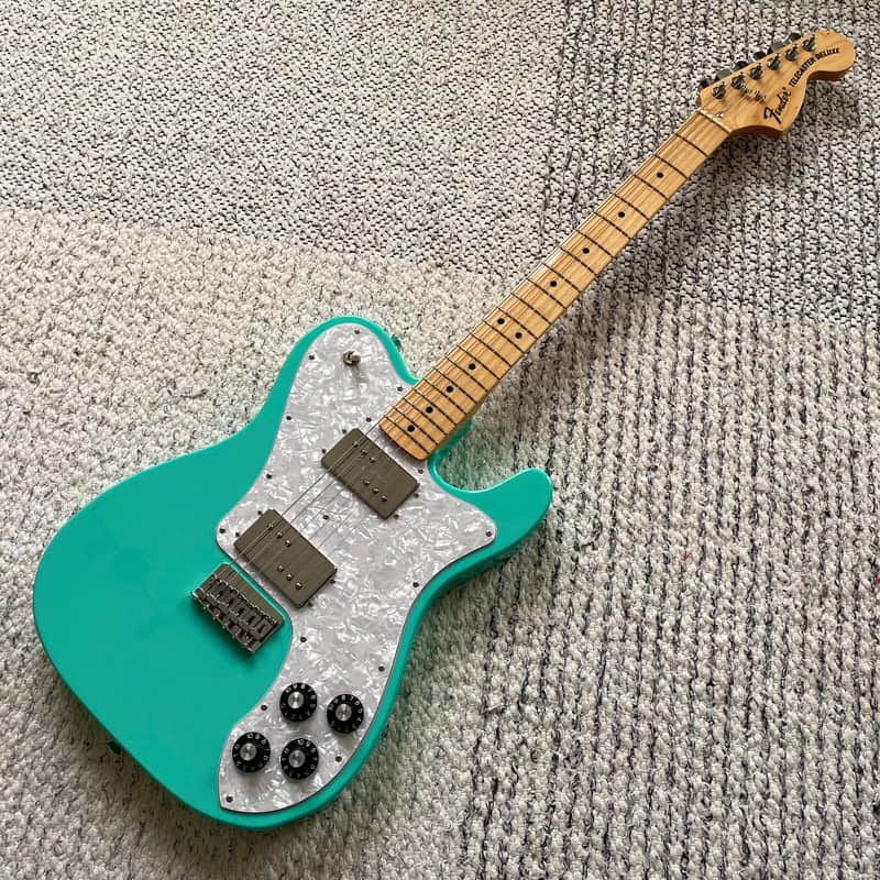 Fender MIJ Limited Edition '70s Reissue Telecaster Deluxe 2020 - Sea Foam Green image 1