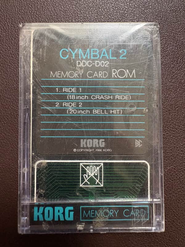 Korg DDC-DO-2 memory card ride1-ride2 image 1