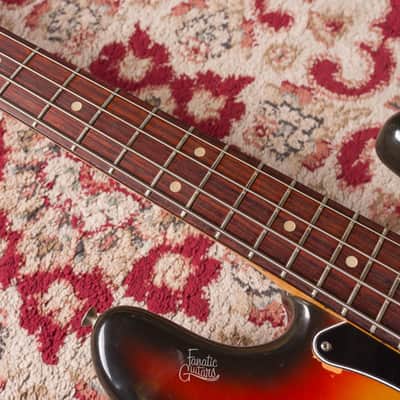Fender Precision Bass 1975 - Sunburst #626430 Second Hand image 8