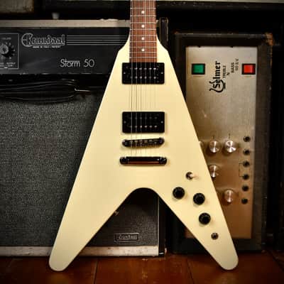 Gibson Flying V 80s RI Classic White 2023 image 1