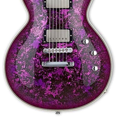 ESP ECLIPSE CUSTOM Purple Peel w/Case image 1