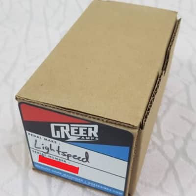 Reverb.com listing, price, conditions, and images for greer-amps-lightspeed-organic-overdrive