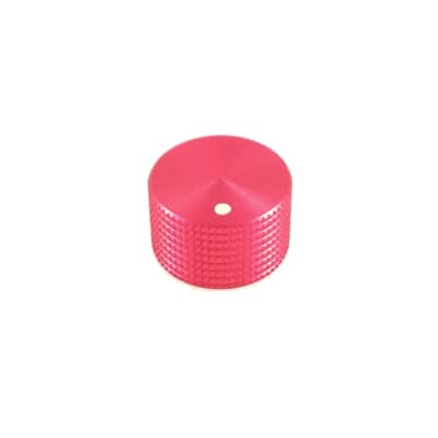 Tesi 20mm Solid Aluminum Knurled Replacement Knob - Red image 1