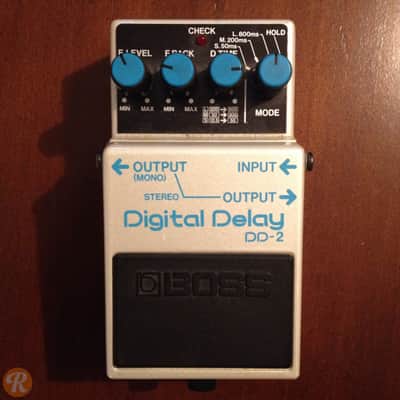 ギター BOSS Digital Delay DD-2 Boss DD-2 Digital Delay (Blue Label) 1983 - 1986 | Reverb
