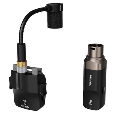 Used NUX B-6 Wireless Saxophone Microphone System 2.4GHz image 1