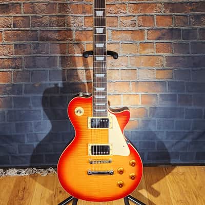 Springfield Guitar Co. LP-Copy SET NECK Electric Guitar Cherry Sunburst image 1