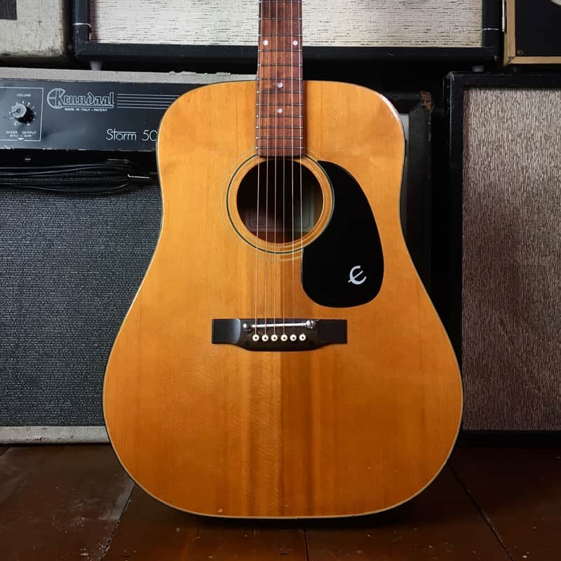 1981 Epiphone FT140 Acoustic Ex Tim Bricheneo THE SISTERS OF M…