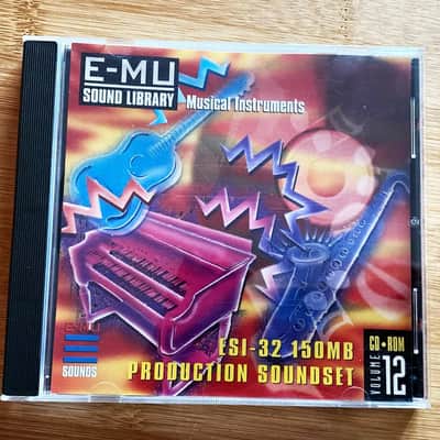 E-MU Sound Library Vol. 12 – ESI-32 150MB Production Soundset CD-ROM
