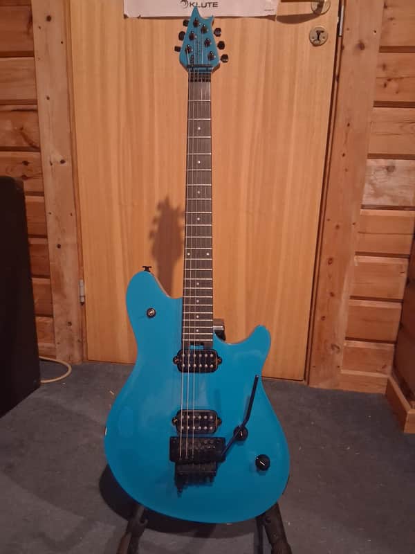 EVH Wolfgang Special with Ebony Fretboard 2021 - Miami Blue image 1