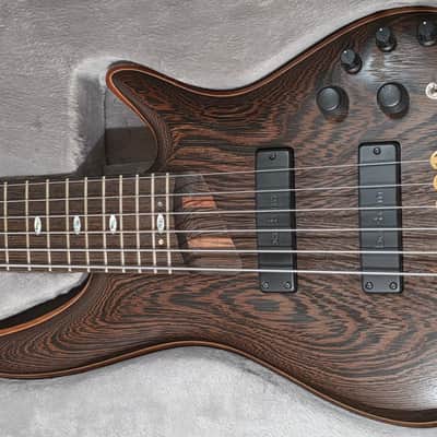 Ibanez SR5006E OL TEAM J. CRAFT Prestige Case Queen 2009-2010 Custom USA Bartolini SR5006 SR 5006 6 Six String Bass Guitar image 25