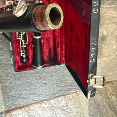 Larilee brand wood  Oboe with case. Made in France image 10