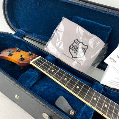 National Resophonic Triolian Concert Ukulele, 2020- RARE Headstock Shape image 8
