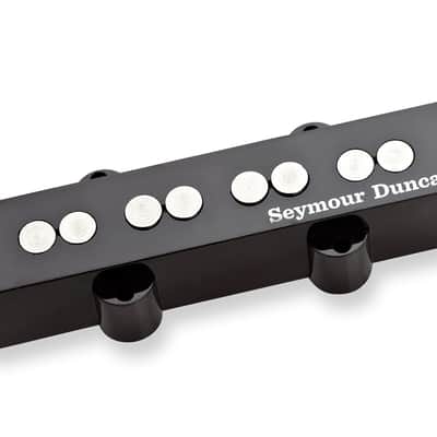 Seymour Duncan SJB-3b Quarter Pound Jazz Bass Bridge Pickup - Black image 1