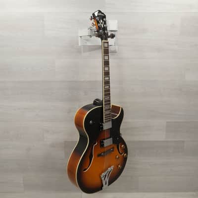 Used Washburn J3TSK Semi-Hollow Electric Guitar Sunburst image 6