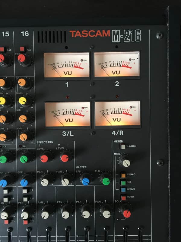 Tascam M-216 Analog Mixer | Reverb