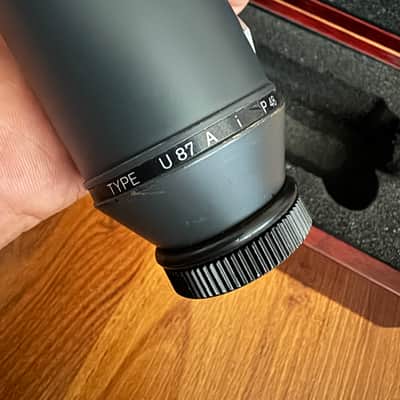 Neumann U 87 Ai mt Large Diaphragm Multipattern Condenser Microphone 1986 - Present - Matte Black image 5