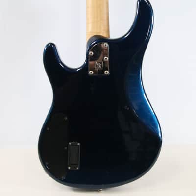 Ernie Ball Music Man Sterling Electric Bass 1996 MADE IN USA Pearl Blue Rosewood image 3