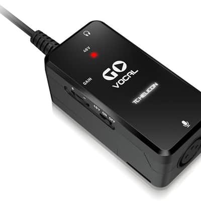 TC Helicon GO VOCAL Mobile Microphone Preamp / Audio Interface image 2