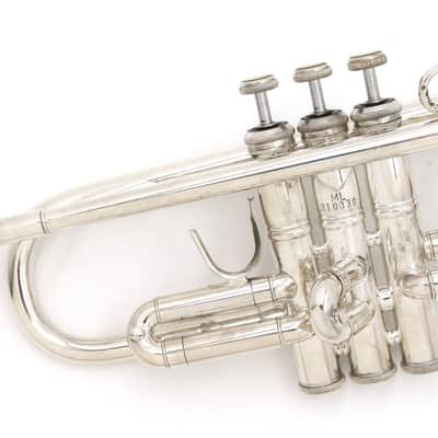 BACH Trumpet 180ML 37/25 SP Silver-Plated Finish [310330] (06/22) image 7