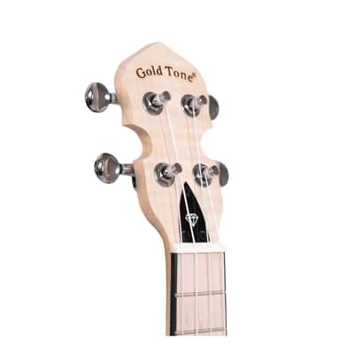Gold Tone Little Gem: See-Through Banjo-Ukuleles with Gig Bag (Ruby) image 6