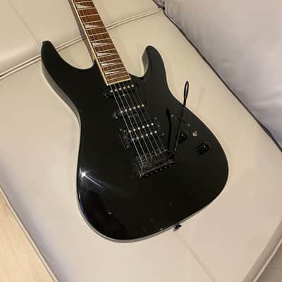 Aria Excel Super Strat - Black image 1