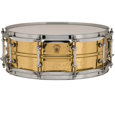 Ludwig LB420BKT Hammered Brass 5x14