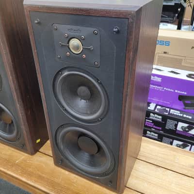 Polk Monitor Seiers 5 bookshelf speakers 1980s - Walnut image 4