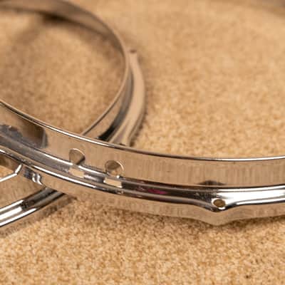 Vintage Sonor 14" Snare Drum Hoops (Pair) image 3