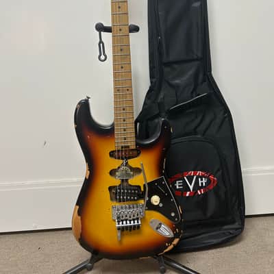 EVH Frankenstein "Frankie" Relic Electric Guitar - Vintage Sunburst image 1