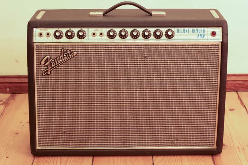 Deluxe Reverb Amp 1968-1969 AB-763 ''Blackface era'' image 1