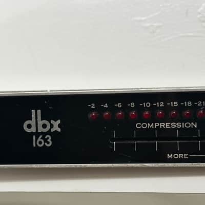 dbx 163 Compressor / Limiter Pair 1980s - Black image 4