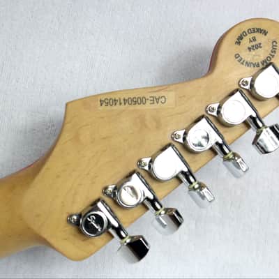 Custom Painted & Upgraded Fender Squier SE Strat With Matching Headstock (Relic'ed) image 21