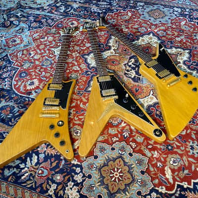 1980-1982 Gibson Modernistic Series Korina Flying V Explorer Moderne image 8