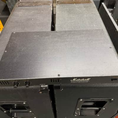 Marshall Valvestate Model 8008 80+80-Watt Guitar Power Amplifier 1991 - Black image 2