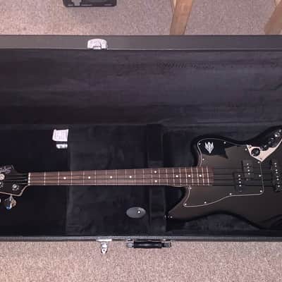 Baritone Guitar Case Fits Fender Jaguar Short Scale Bass Univox Hi-Flyer EGC-200 BAR Black image 5