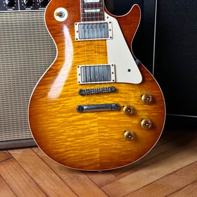2012 Gibson Les Paul 1959 Historic Collection Tom Murphy Aged image 18