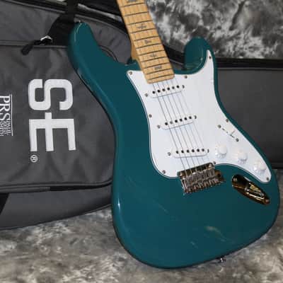 PRS SE John Mayer Silver Sky w/ Maple Board 2023 - Nylon Blue image 1