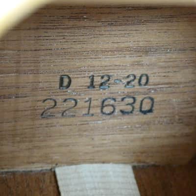 Martin D-12-20 1967 - Natural w/OHSC #221630 USED image 15