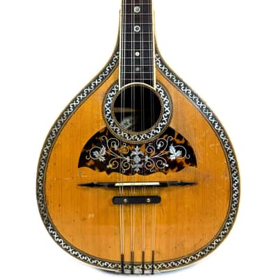 Flat-Back Mandolin Model Luxe Bruno Klemm 1890's / 1900's image 1