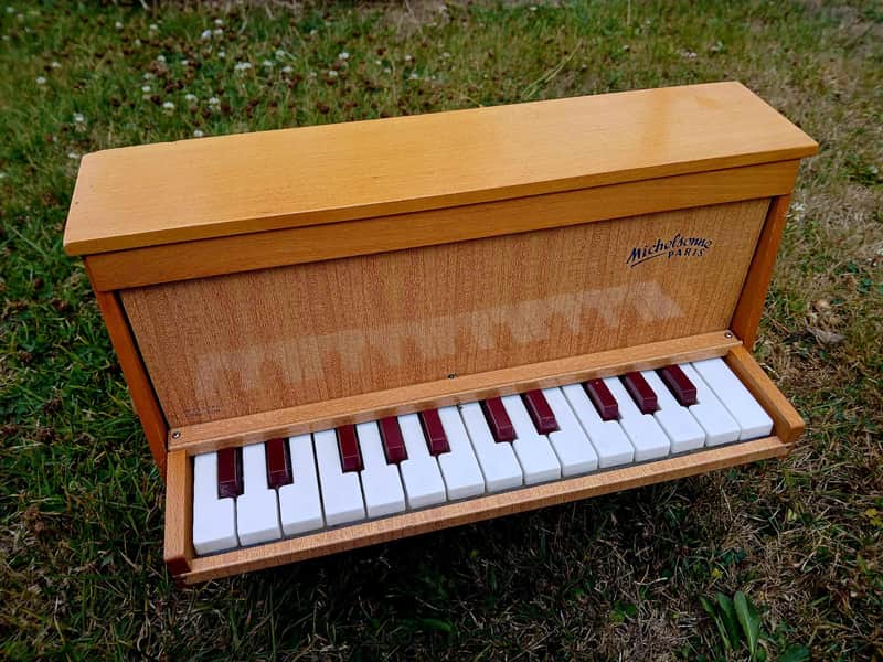 chromatic toy piano 25 keys Michelsonne Paris - sound family : celesta mustel musical saw martenot Wurlitzer ... image 1