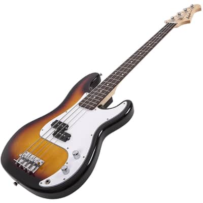 Aria STB-PB-3TS STB Series Basswood Body Bolt-on Maple Neck 4-String Electric Bass Guitar image 1