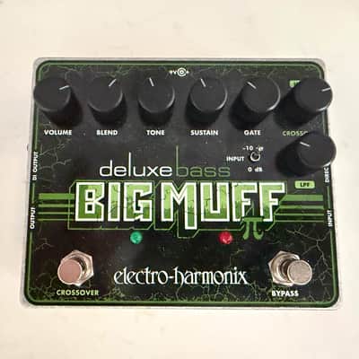 Electro-Harmonix Deluxe Bass Big Muff Pi Distortion / Sustainer 2012 - Present - Black / Green image 3